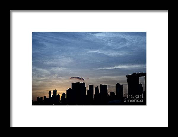 Photography Framed Print featuring the photograph Sunset #1 by Ivy Ho