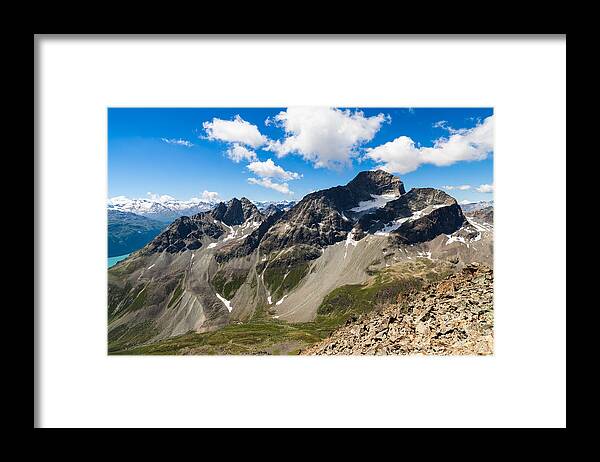 Bavarian Framed Print featuring the photograph Swiss Mountains #1 by Raul Rodriguez