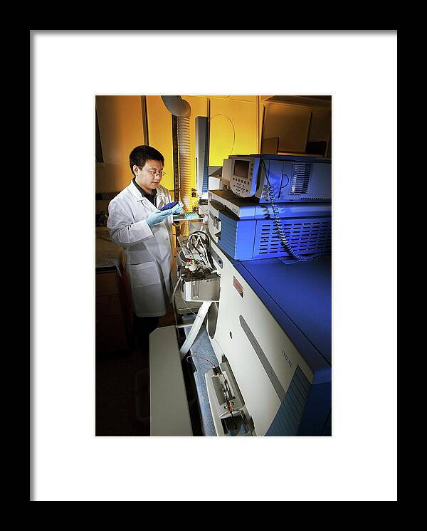 Jianghao Sun Framed Print featuring the photograph Tea Supplements Research #1 by Peggy Greb/us Department Of Agriculture