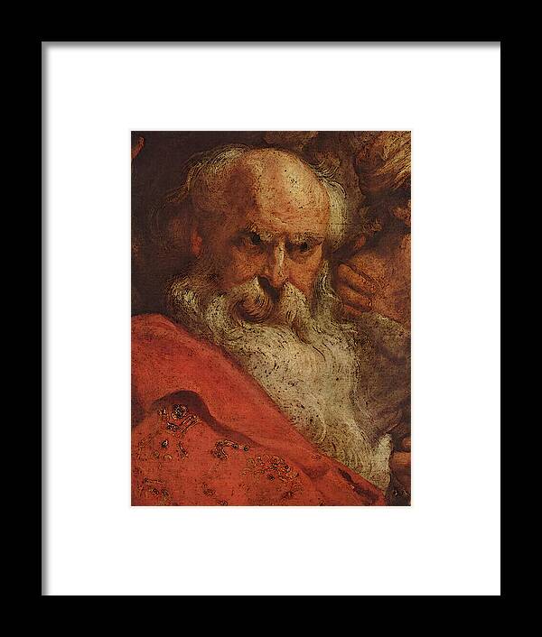Peter Paul Rubens Framed Print featuring the painting The Adoration of the Magi #2 by Peter Paul Rubens