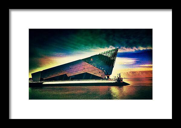 Android Framed Print featuring the photograph The Deep Hull England #1 by Chris Drake