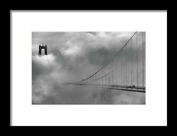 Sweden Framed Print featuring the photograph The High Coast Bridge #1 by Joakim Orrvik