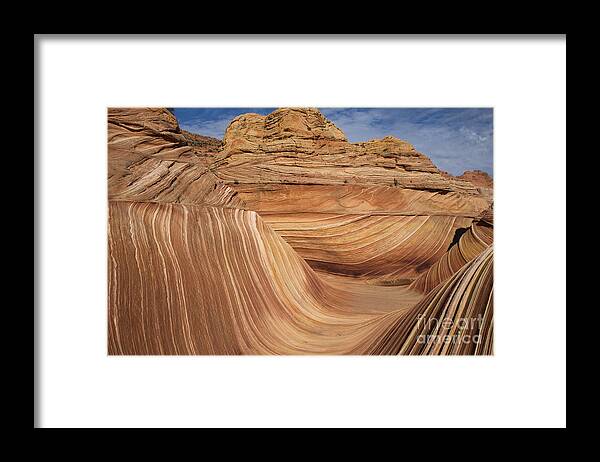 The Wave Framed Print featuring the photograph The Wave #1 by Milena Boeva