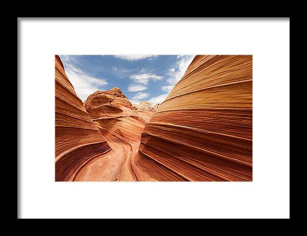 Tranquility Framed Print featuring the photograph The Wave - North Coyote Buttes #1 by Patrick Leitz