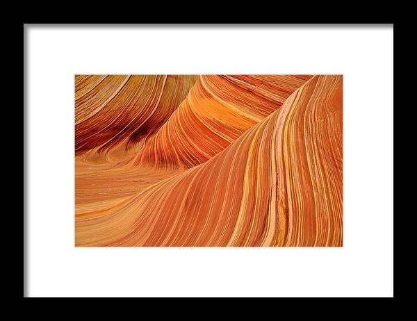 The Wave Framed Print featuring the photograph The Wave #1 by Walt Sterneman