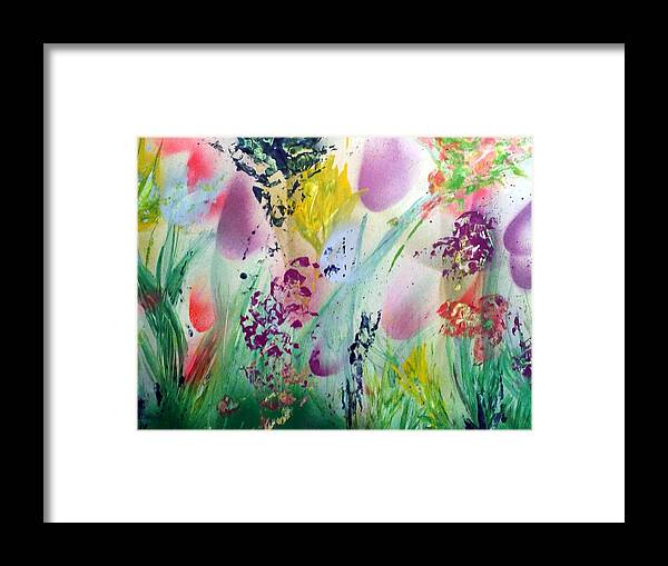 Impressionism Framed Print featuring the painting Thinking of Spring by Gerry Smith