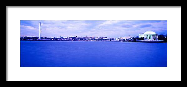 Photography Framed Print featuring the photograph Tidal Basin Washington Dc #1 by Panoramic Images
