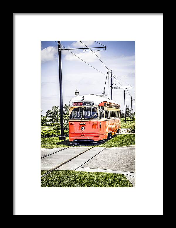 Electric Framed Print featuring the photograph Trams #1 by Chris Smith