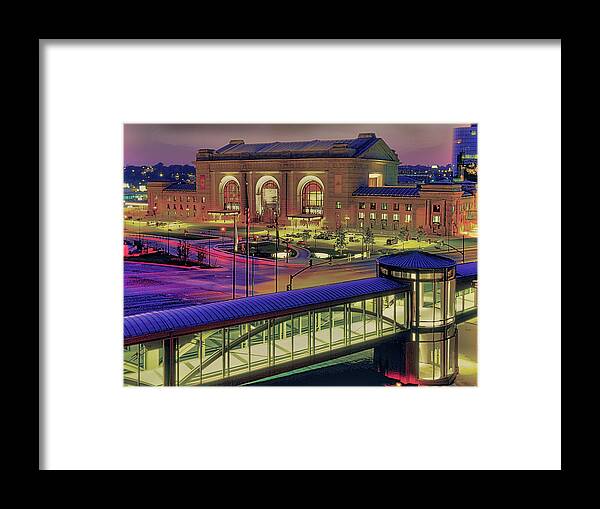 Union Station Framed Print featuring the photograph Union Station #1 by Don Wolf