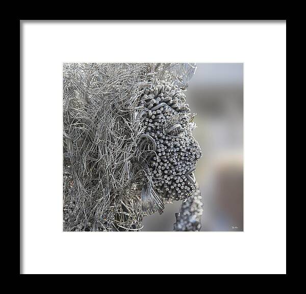 Wire Framed Print featuring the photograph Wired #1 by Russ Harris