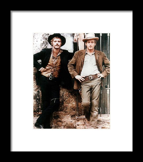 Butch Cassidy And The Sundance Kid Framed Print featuring the photograph Butch Cassidy and the Sundance Kid by Silver Screen