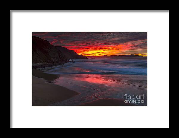 Campelo Framed Print featuring the photograph Campelo Beach Galicia Spain #10 by Pablo Avanzini