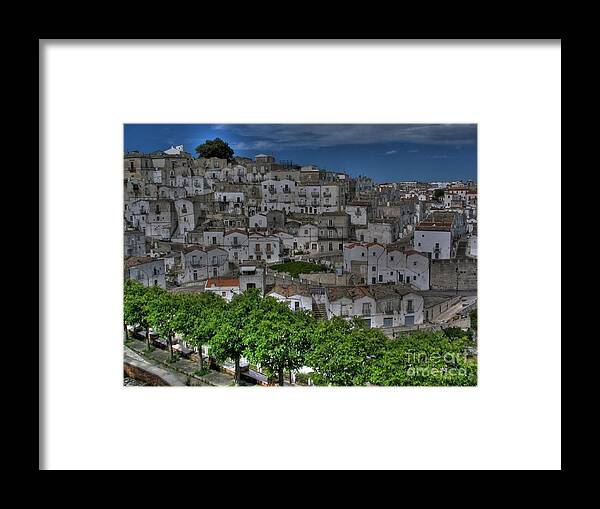 Lombards Framed Print featuring the photograph Monte S. Angelo #10 by Archangelus Gallery