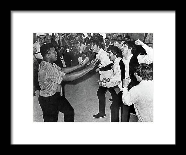 1964 Framed Print featuring the photograph Muhammad Ali (1942-2016) #11 by Granger