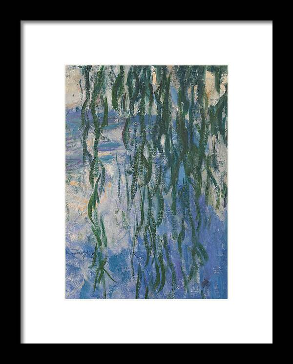 Nymphea Framed Print featuring the painting Waterlilies by Claude Monet