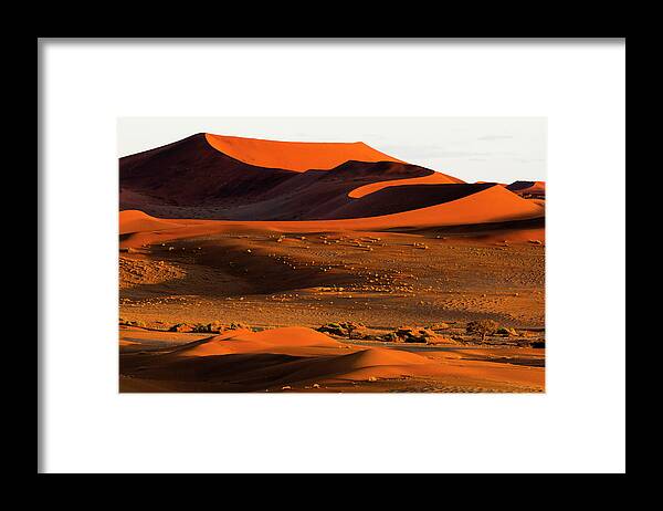 Abstract Framed Print featuring the photograph Africa, Namibia, Namib-naukluft #12 by Jaynes Gallery