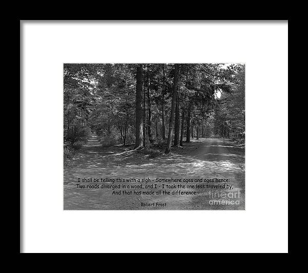  Framed Print featuring the photograph 12a- Robert Frost by Joseph Keane