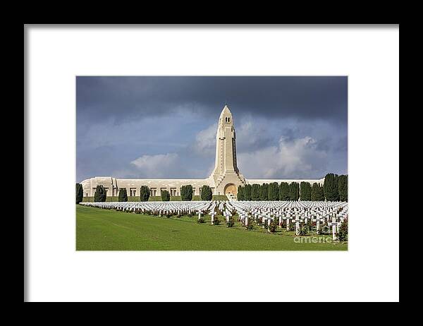 Douaumont Framed Print featuring the photograph 130918p254 by Arterra Picture Library