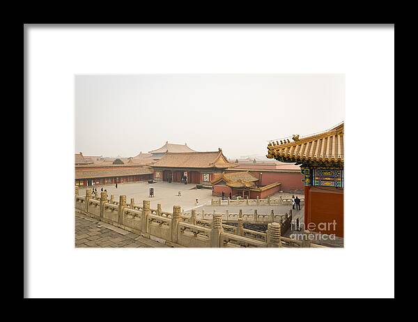 Arch Framed Print featuring the photograph Forbidden City #15 by Juan Silva