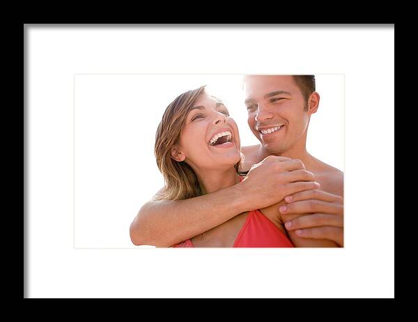 Human Framed Print featuring the photograph Happy Couple #15 by Ian Hooton/science Photo Library