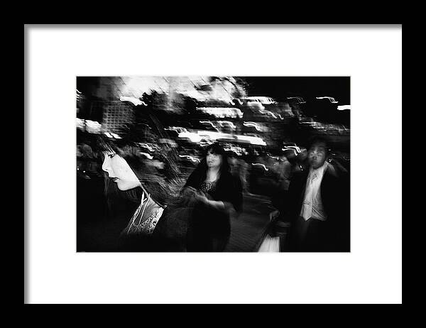 Street Framed Print featuring the photograph Untitled 15 by Tatsuo Suzuki