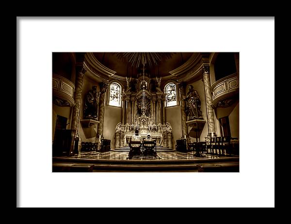 Mn Church Framed Print featuring the photograph Church of Saint Agnes #7 by Amanda Stadther