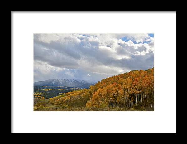 Colorado Framed Print featuring the photograph Ohio Creek Road Fall Colors #4 by Ray Mathis