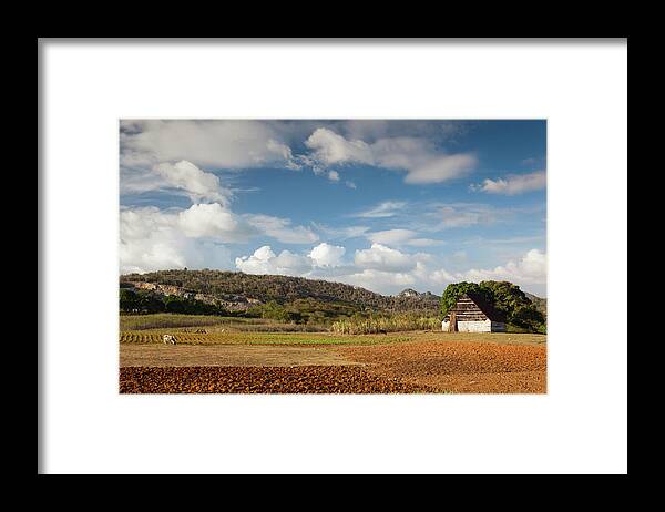 Build Framed Print featuring the photograph Cuba, Pinar Del Rio Province, Vinales #18 by Walter Bibikow
