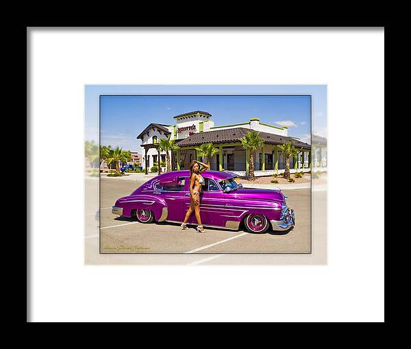 Lowrider Framed Print featuring the photograph Lowrider #5 by Walter Herrit