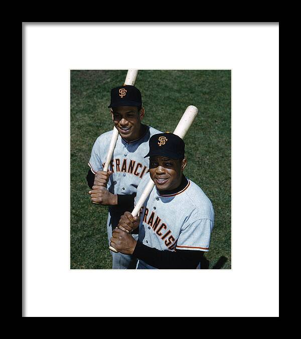 classic Framed Print featuring the photograph Willie Mays #18 by Retro Images Archive