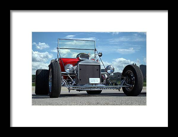 1923 Framed Print featuring the photograph 1923 Ford T Bucket Hot Rod by Tim McCullough