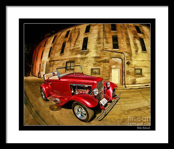 1930 Ford Framed Print featuring the photograph 1930 Ford model A by Blake Richards