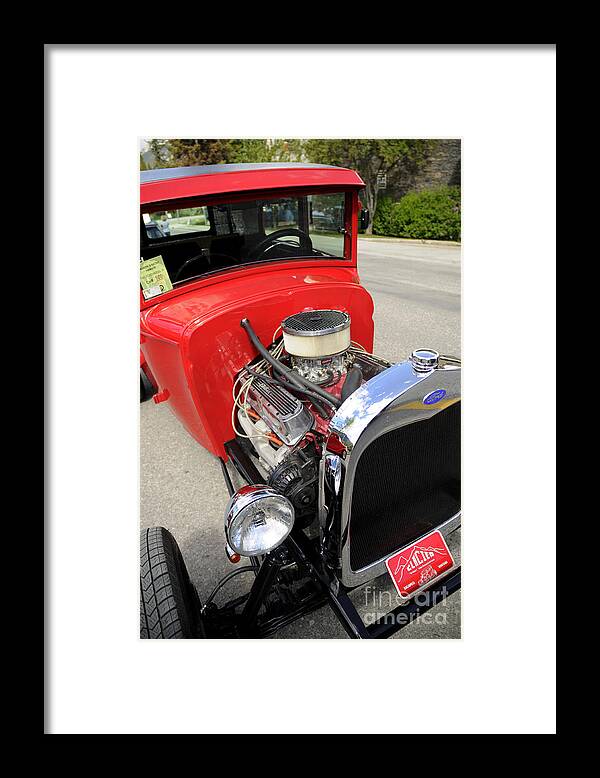 Vintage Framed Print featuring the photograph 1931 Ford Model A Classic by Brenda Kean
