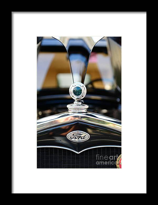 1931 Ford Model A Framed Print featuring the photograph 1931 Ford Model A by Paul Ward