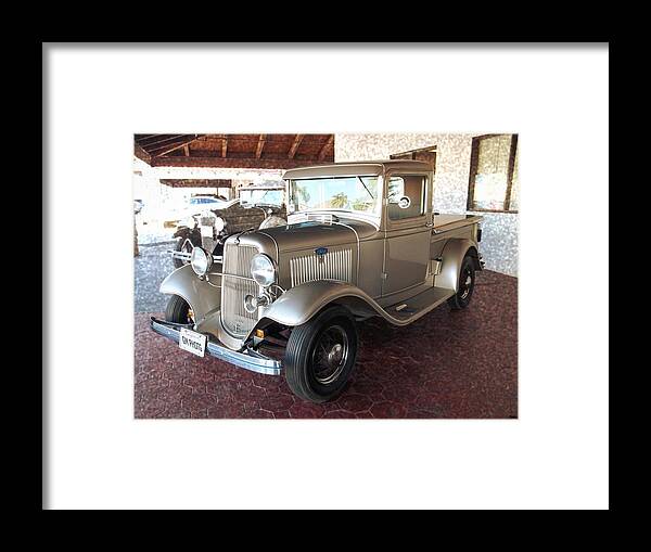 1934 Ford Pickup Classic Framed Print featuring the photograph 1934 Ford Pickup Classic by Glenn McCarthy Art and Photography