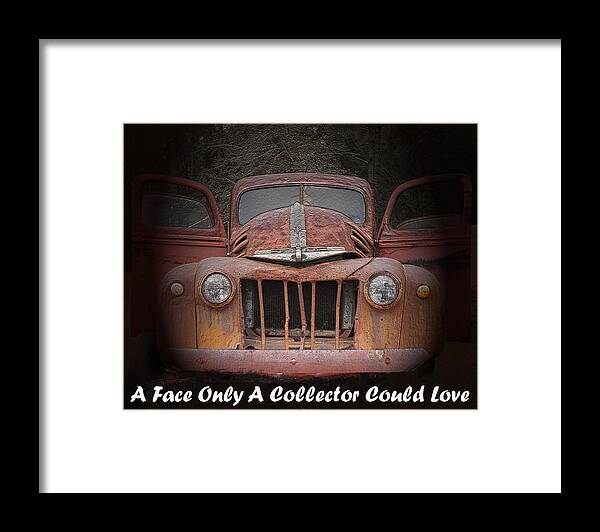 Vintage Framed Print featuring the photograph 1945 Ford by Bob Johnson