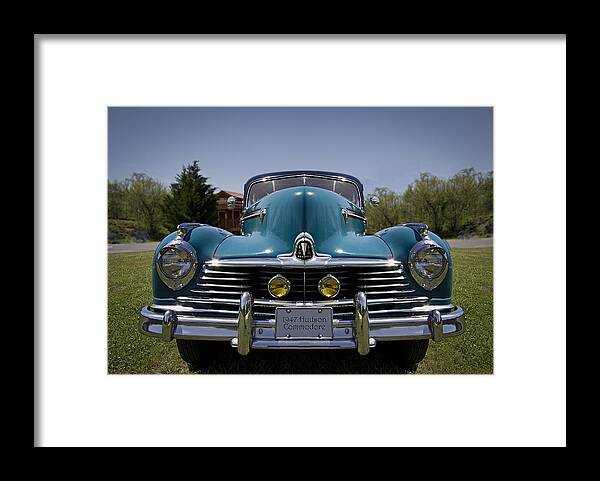 '47 Framed Print featuring the photograph 1947 Hudson Commodore by Debra and Dave Vanderlaan