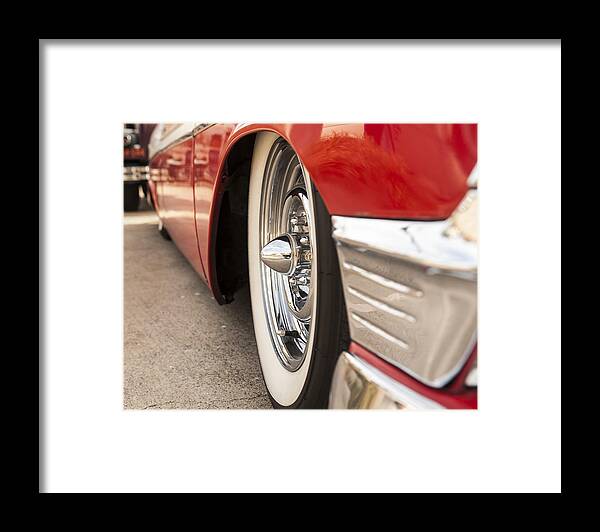 Classic Car Framed Print featuring the photograph 1956 Chevy Custom by Todd Aaron