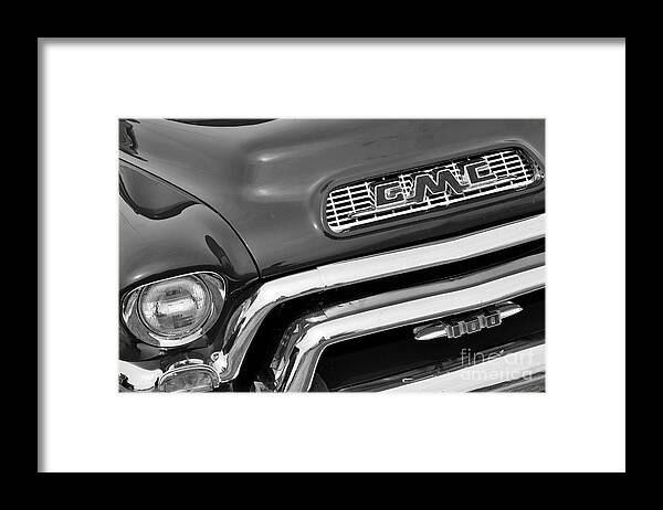 1956 Gmc Truck Framed Print featuring the photograph 1956 GMC Truck by Dennis Hedberg