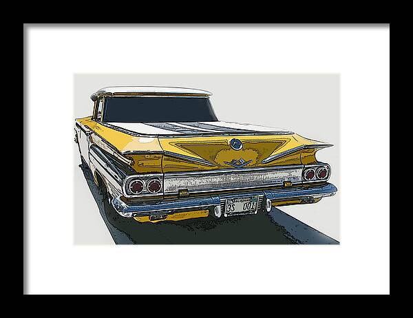 1960 Chevrolet El Camino Framed Print featuring the photograph 1960 Chevrolet El Camino by Samuel Sheats