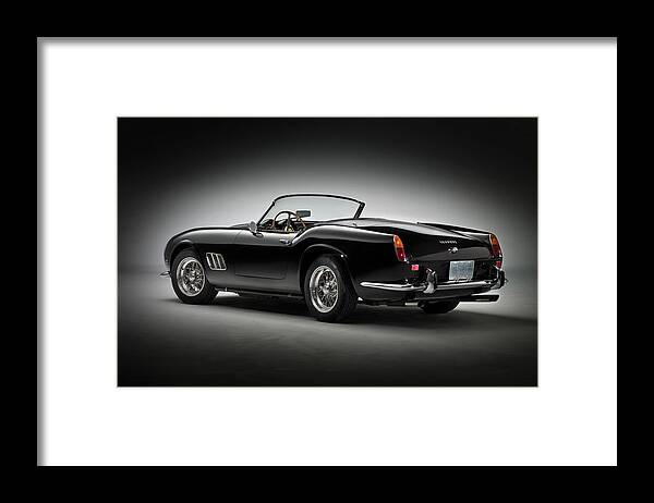 Car Framed Print featuring the photograph 1961 Ferrari 250 GT California Spyder by Gianfranco Weiss