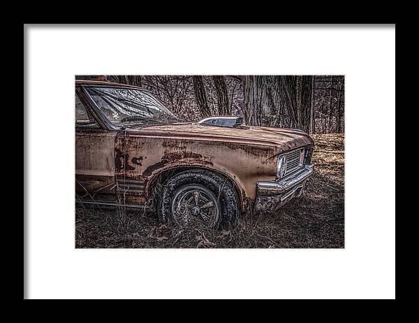 1964 Tempest Framed Print featuring the photograph 1964 Pontiac by Ray Congrove