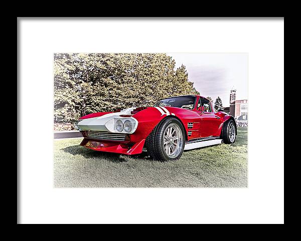 Transportation Framed Print featuring the photograph 1965 Grand Sport Sebring by Marcia Colelli
