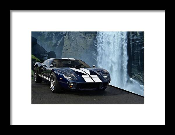 1966 Framed Print featuring the photograph 1966 Ford GT 40 by Tim McCullough