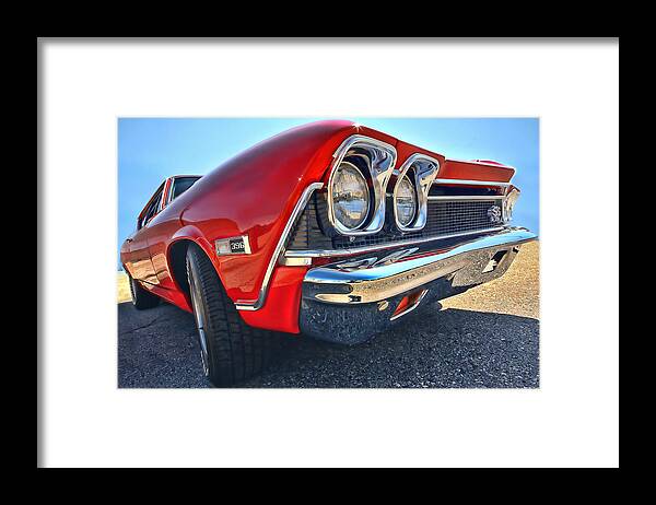 1968 Framed Print featuring the photograph 1968 Chevy Chevelle SS 396 by Gordon Dean II