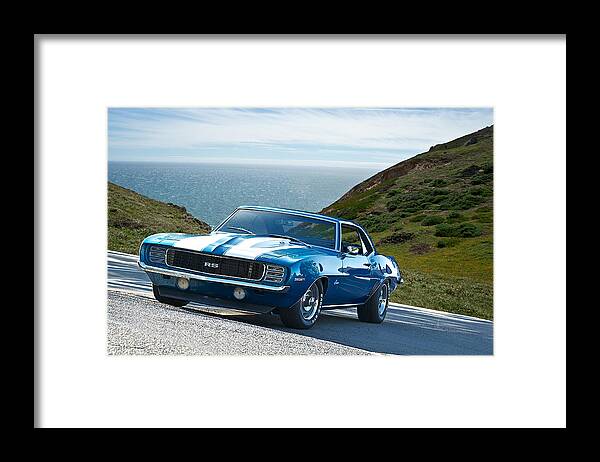 Alloy Framed Print featuring the photograph 1969 Camaro RS 383 Stroker by Dave Koontz