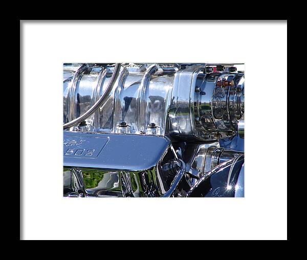 502 Framed Print featuring the photograph 502 Big Block by Chris Thomas