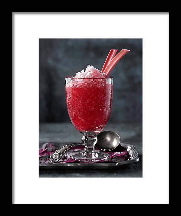Alcohol Framed Print featuring the photograph Alcohol Cocktails #2 by Brian Macdonald