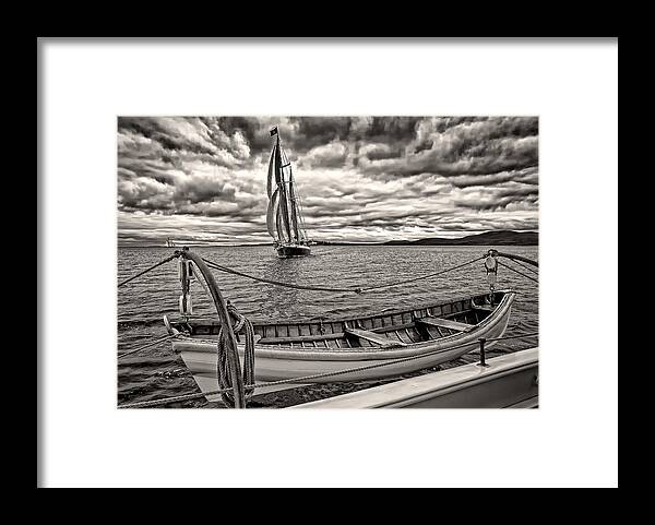 Windjammer Framed Print featuring the photograph Angelique by Fred LeBlanc