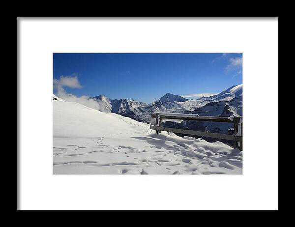 Austria Framed Print featuring the photograph Austrian Mountains #2 by Sue Leonard